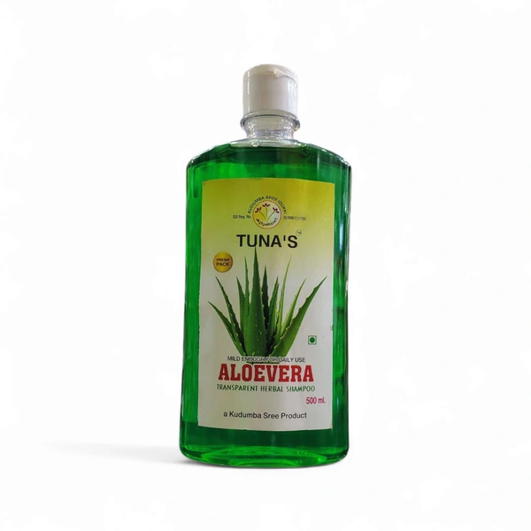 Tuna's® Herbs Infused Aloevera Shampoo For Hair Care - 500ML