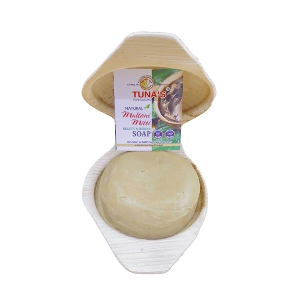 Tuna's® Tunas Multani Mitti Soap | De-Tanning | Tightens Pores | 65gm - A2, 65gm
