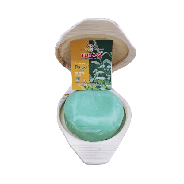 Tuna's® Tunas Thulasi Soap | Deep Purify | Calms Irritation | 65gm - A2, 65gm
