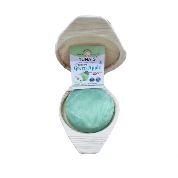 Tuna's® Tunas Green Apple Soap | Dewy Look | Smooth & Toned | 65gm - A2, 65gm