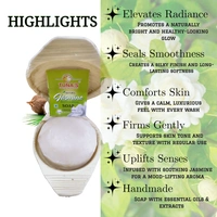 Tuna's® Tunas Jasmine Soap | Improve Skin Tone | Stress Relief | Free From Animal Fats Like Tallow or Lard etc..100gm