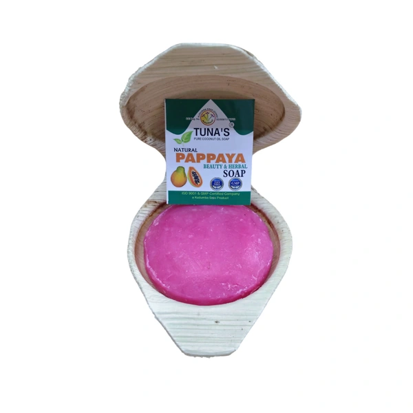Tuna's® Tunas Papaya Soap | Glow Peel | Fruit Polish | 65gm - A2, 65gm