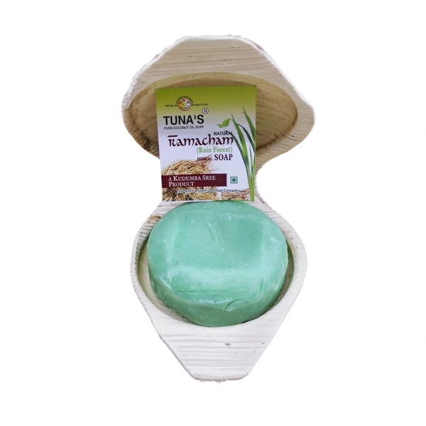 Tuna's® Tunas Ramacham Soap | Cool & Calm | Refreshes Body | 65gm - A2, 65gm
