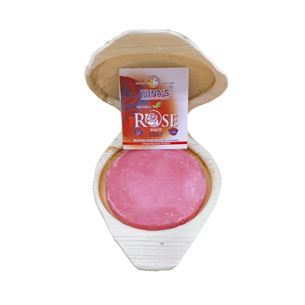 Tuna's® Tunas Rose Soap | Hydrates Skin | Soothing Calm | 65gm - A2, 65gm