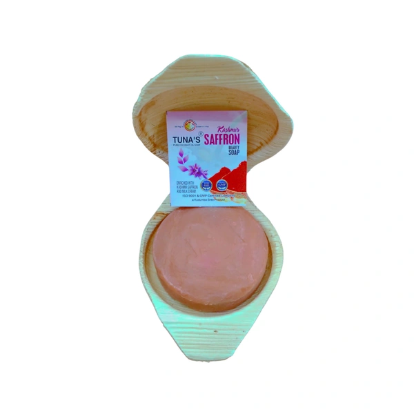 Tuna's® Tunas Saffron Soap | Radiance Boost | Golden Glow | 65gm - A2, 65gm