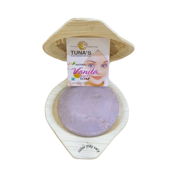 Tuna's® Tunas Vanilla Soap | Softens Skin | Silk Touch | 65gm - A2, 65gm
