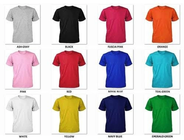 Without Coller T-shirts  - Web Orange, S M L XL XXL