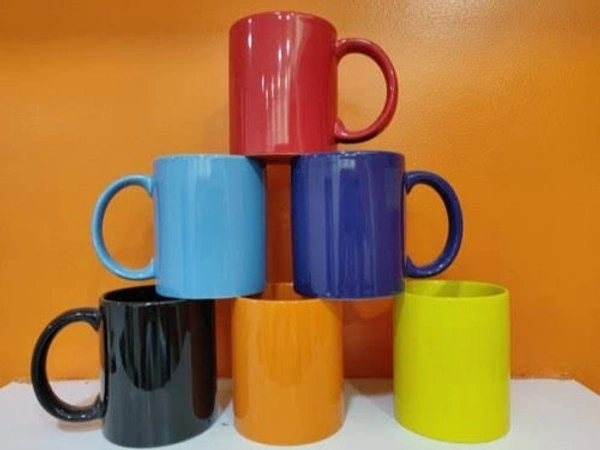 Colourful Mug 11oz - Gold, 11oz