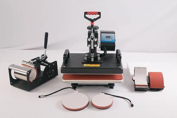 5in1 Heat Press Machine  - Black, 15×15
