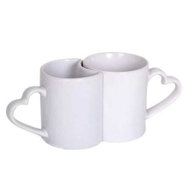 Couple White Mug - White, 11oz