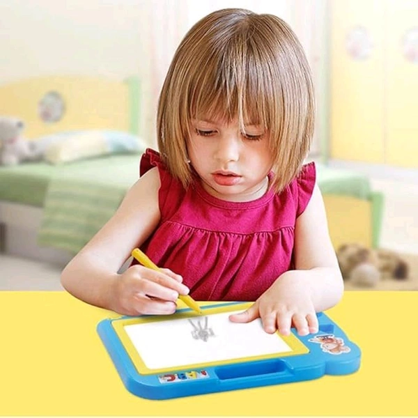 VGRASSP Magnetic Slate is Very Useful and Easy to Use, Helps Children in Learning How to Write, Read and Draw on This Non-Toxic Board - Color as per Stock - Literacy
