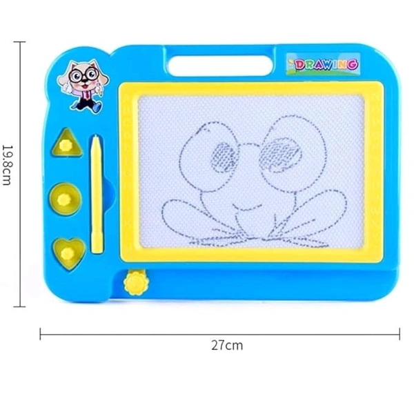 VGRASSP Magnetic Slate is Very Useful and Easy to Use, Helps Children in Learning How to Write, Read and Draw on This Non-Toxic Board - Color as per Stock - Literacy