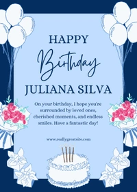 Free Personalized Birthday Greeting Card (With Any Gift Order)"
