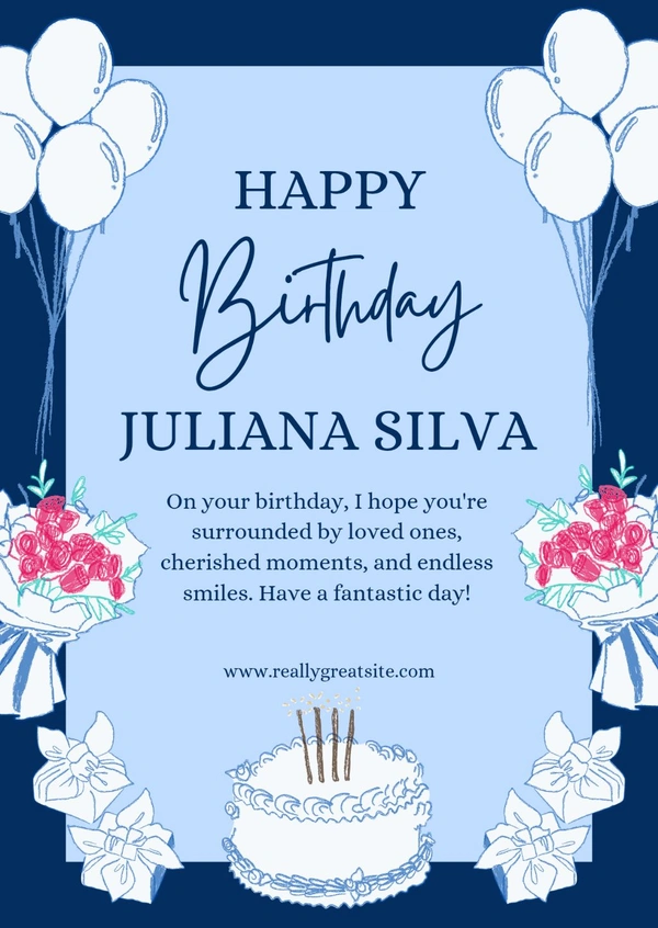 Free Personalized Birthday Greeting Card (With Any Gift Order)"
