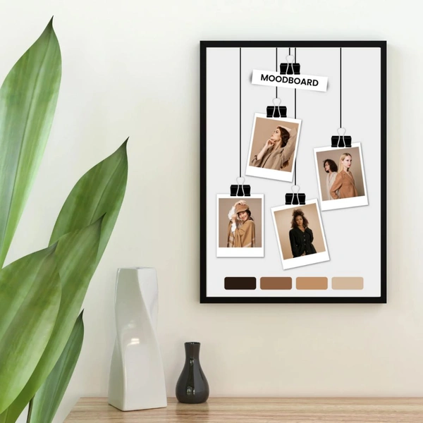 Personalised Fashion Moodboard Wall Art
