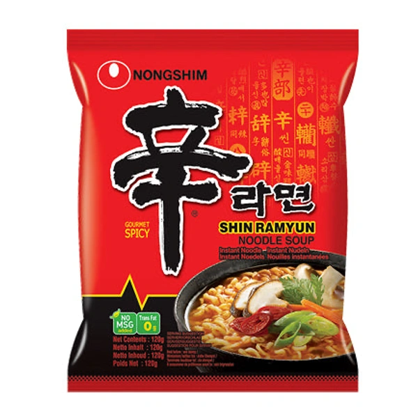 Nongshim Shin Ramyun Noodle Soup 120g