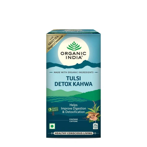 Organic India Tulsi Detox Kahwa 25 Sachets 62.5g