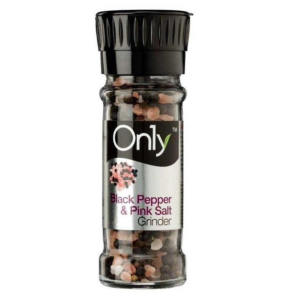 The Only Black Pepper & Pink Salt 80g