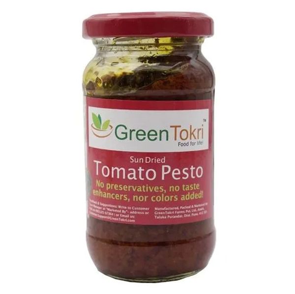 GREEN TOKRI SUNDRIED TOMATO PESTO 180G