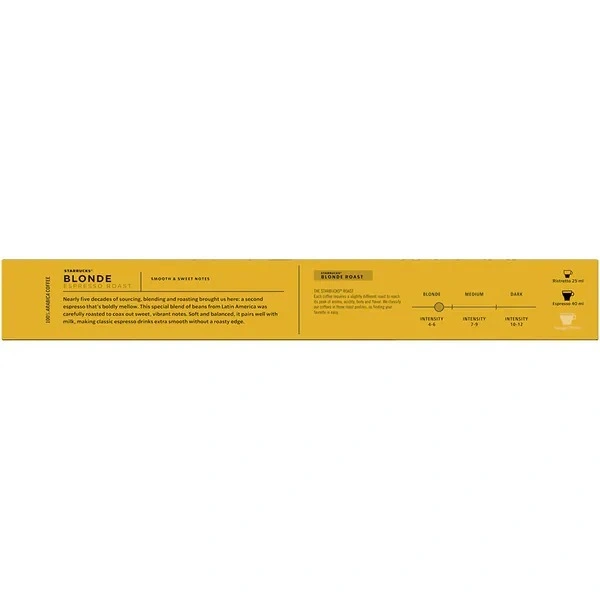 Starbucks Blonde Espresso Roast 53g