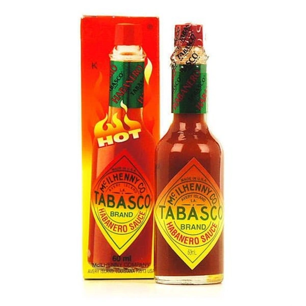 Tabasco Hot Habanero Sauce 60 ml