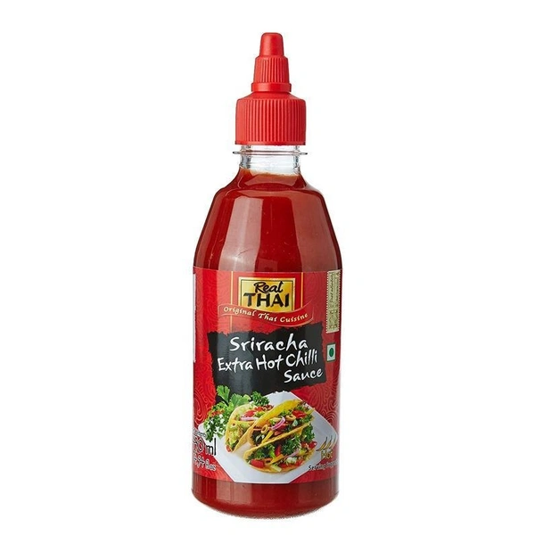 Real Thai Sriracha Extra Hot Chilli Sauce 430ml