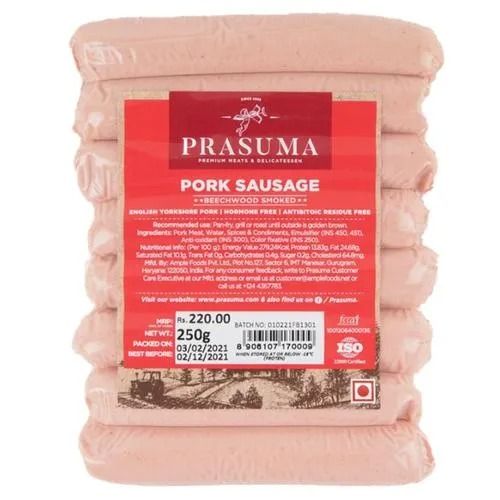 PRASUMA PORK SAUSAGES 250G
