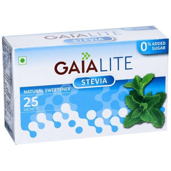 Gaia Lite Stevia Natuaral Sweetener 25pc