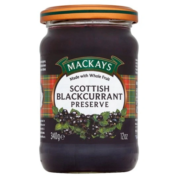 Mackays Scottish Blackcurrant Preserve340g
