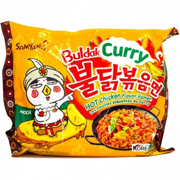 Samyang Buldak Curry Hot Chicken Flavour Ramen 140g