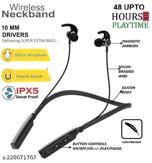 Bluetooth Earphone New Nackband