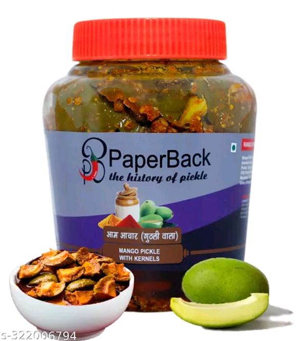 Paperback Mango Pickle With Kernel 1kg