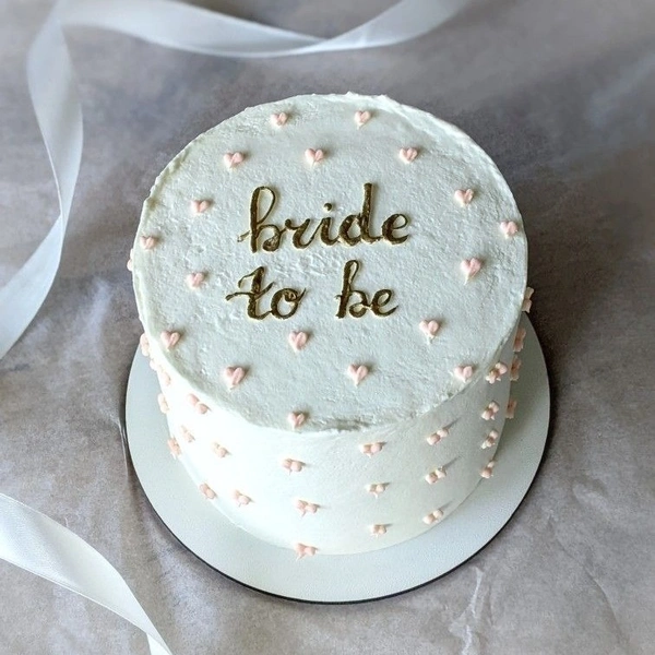 bridal themed chocolate truffle cake - 1 kg