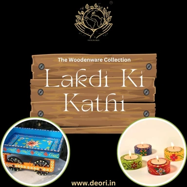 lakdi ki kathi -  The Woodenware Collection