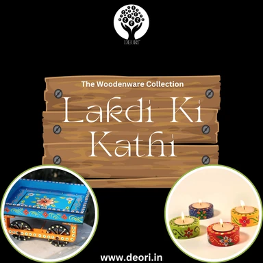 lakdi ki kathi -  The Woodenware Collection