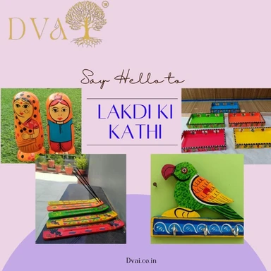 lakdi ki kathi -  The Woodenware Collection