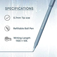Pentonic Frost Gel Pen - Red