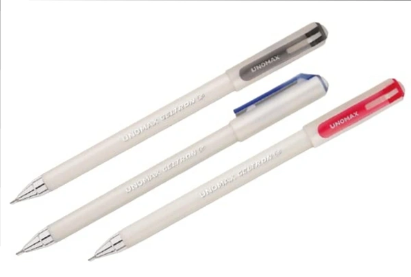 Unomax Geltron Pearl Gel Pen - Black