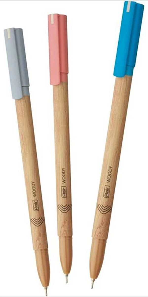 Flair Woody Ball Point Pen  - Blue