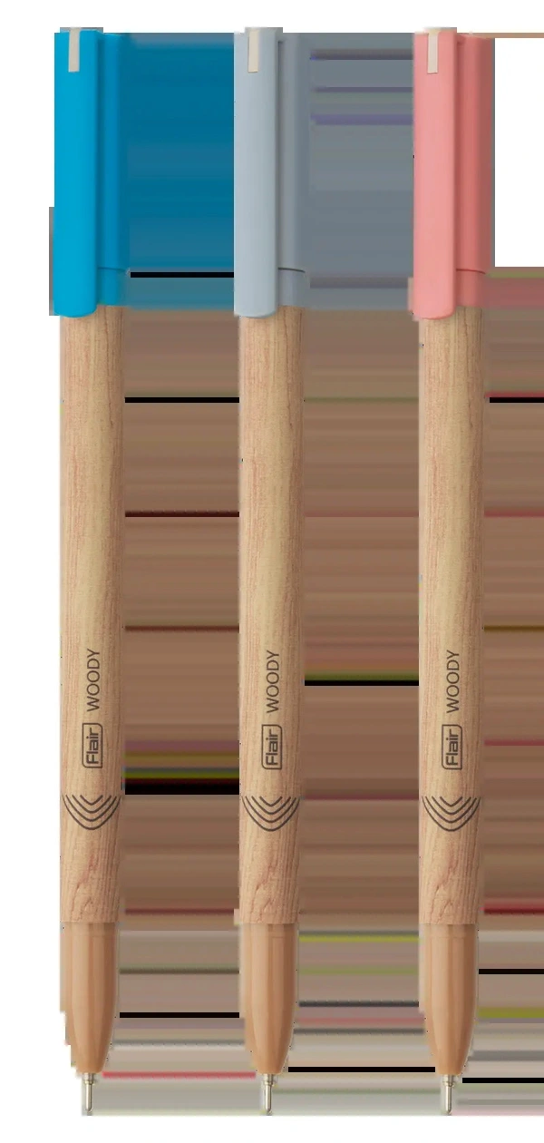Flair Woody Ball Point Pen  - Blue