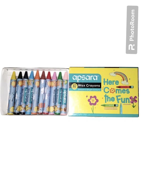 Apsara Wax Crayons 10 shade