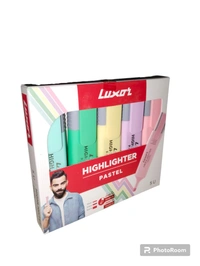 Luxor Pastel Highlighter Multi Neon Colour 5 Pis 