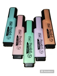 Flair Pastel Hi-lighter Multi Colour 5 Pis 