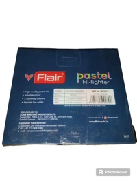 Flair Pastel Hi-lighter Multi Colour 5 Pis 