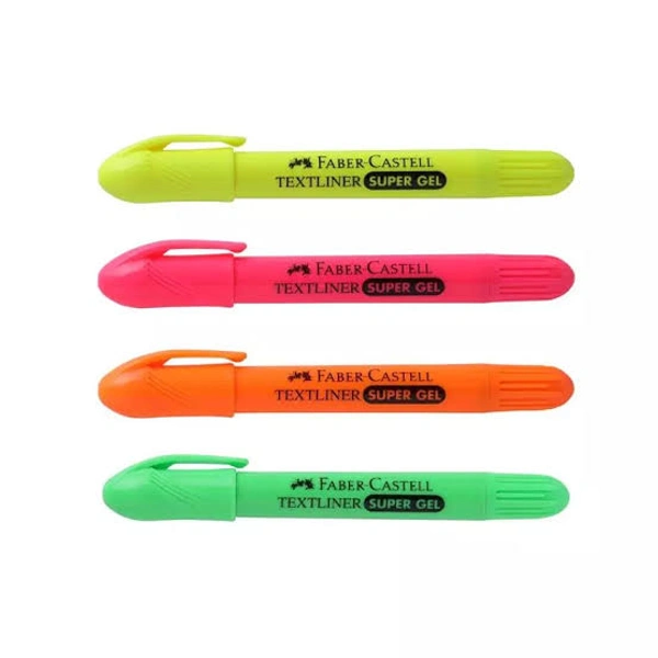 Faber-Castell Textliner Super Gel Highlighter 1 Piece - Magenta / Fuchsia