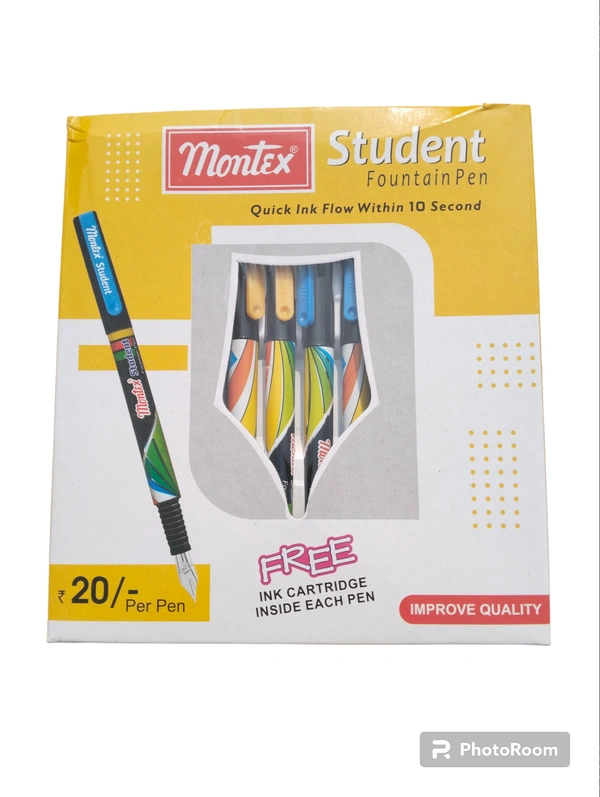 Montex Student Fountain Pen - 1 Piece  - Blue