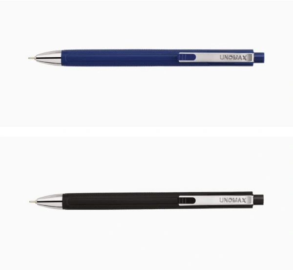 UNOMAX Clicktron RT BallPoint Pen  - Black