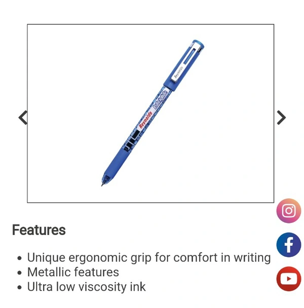 Reynolds Lubriglide Ball Pen - Blue