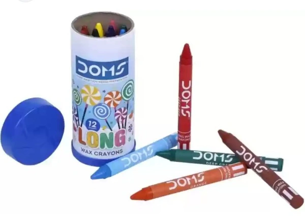 Doms Wax Crayons 12 Shade 