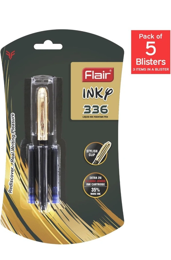 Flair Inky 336 Fountain Pen  - Blue